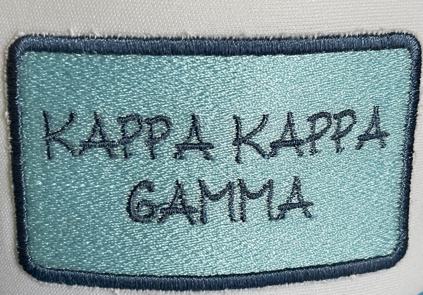 Kappa Kappa Gamma Embroidered Iron on Patch