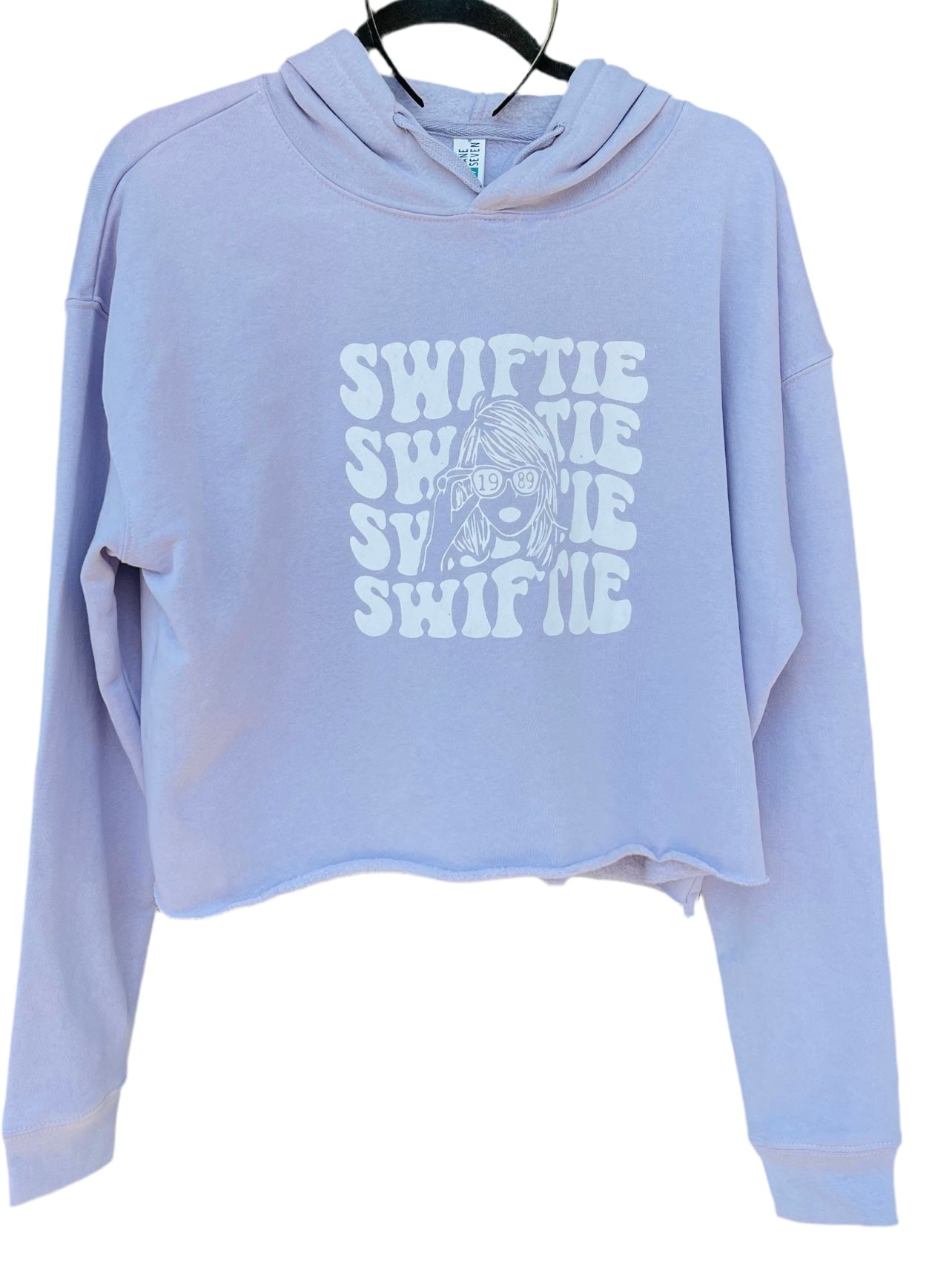 TS Lavender Crop Sweatshirt