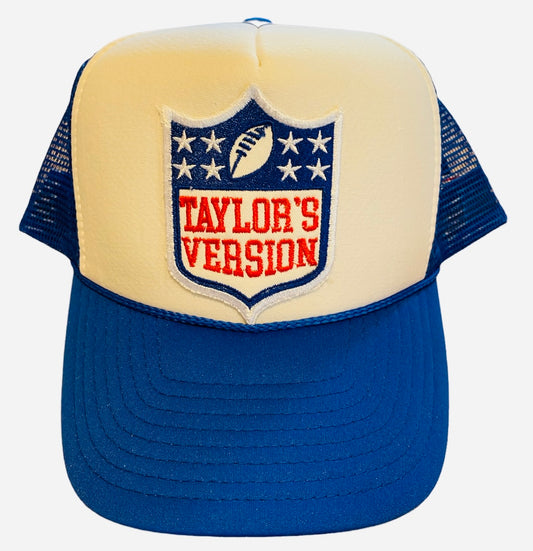 Taylor's Blue Truckers Hat