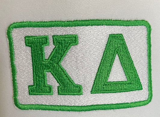 Kappa Delta Embroidered Iron on Patch